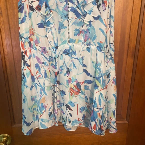 Parker Lana Drop Waist Silk Dress in Catalonia size XS - Picture 7 of 16